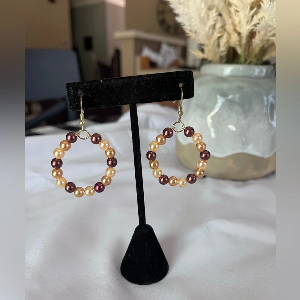 🤎🧡Handmade Earrings🧡🤎 - Picture 2 of 10